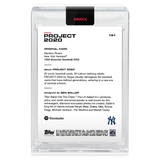 Topps PROJECT 2020 Card #151 - 1992 Mariano Rivera by Ben Baller - Print Run: 12,611