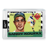 Topps PROJECT 2020 Card #2 - 1955 Sandy Koufax by Jacob Rochester - Print Run: 1,135