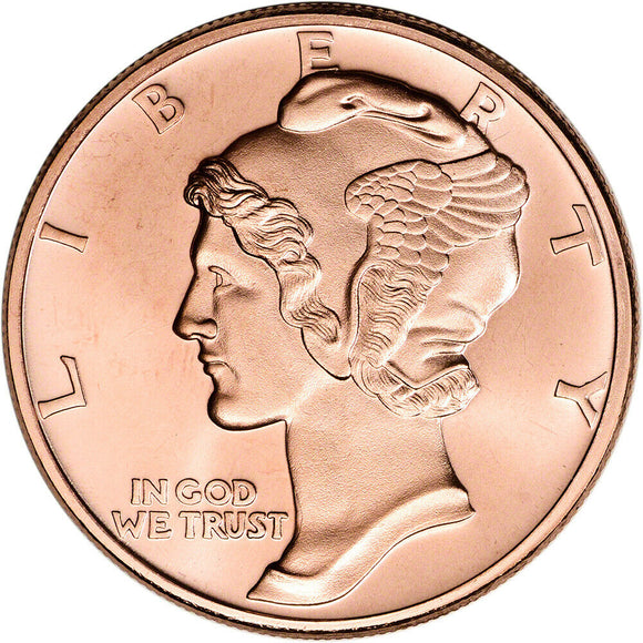 2020 Golden State Mint Copper Round (1 oz) - AVDP