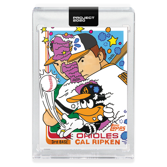 Topps PROJECT 2020 Card 220 - 1982 Cal Ripken Jr. by Ermsy