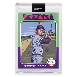 Topps PROJECT 2020 Card #150 - 1975 George Brett by Naturel - Print Run: 4,085