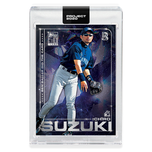 Topps PROJECT 2020 Card #1 - 2001 Ichiro by Ben Baller - Print Run: 1,334