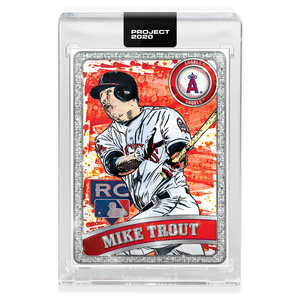 Topps PROJECT 2020 Card #100 - 2011 Mike Trout by Blake Jamieson - Print Run: 74,862